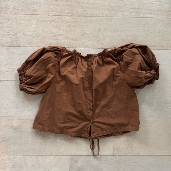 NEW THE GREAT. hills top in suntan - Picture 7 of 10